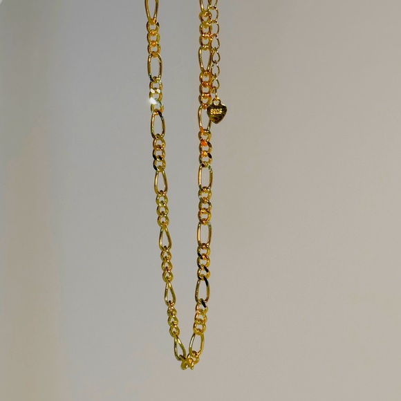 Gold geometric anklet - Picture 1 of 1